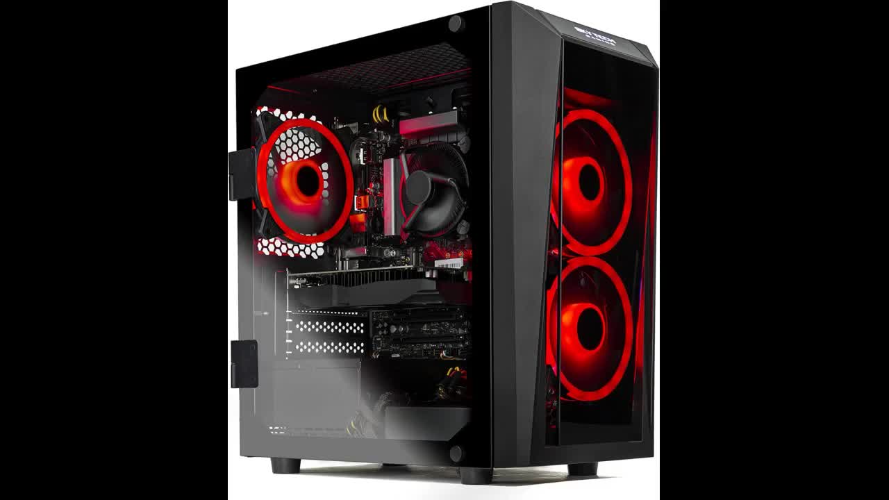 Review: Skytech Blaze II Gaming PC Desktop – AMD Ryzen 5 5600G 3.9 GHz, RTX 3060, 500GB NVME SS...