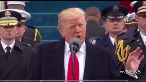 President Donald J Trump: “Todays Ceremony However Has Very Special Meaning….