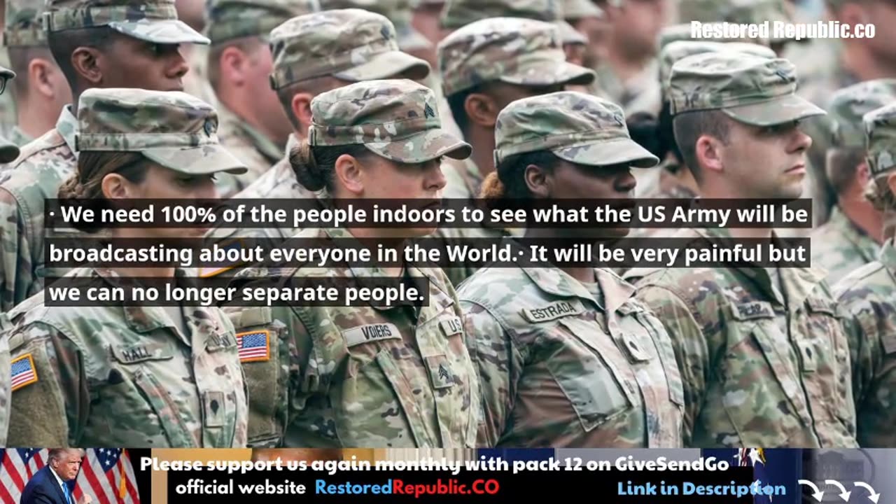 RESTORED REPUBLIC REPORT UPDATE 7/15/2024