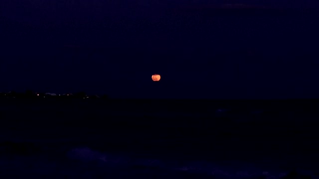 Last full moon of 2020 lights up night sky in Greece