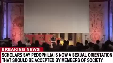 Scholar Says Pedophilia is Now a Sexual Orientation