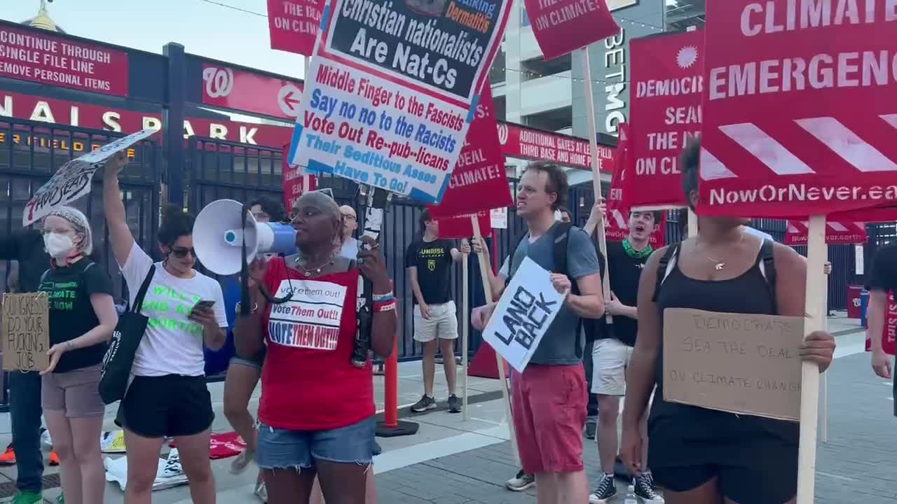 Congressional Baseball Game protests everywhere