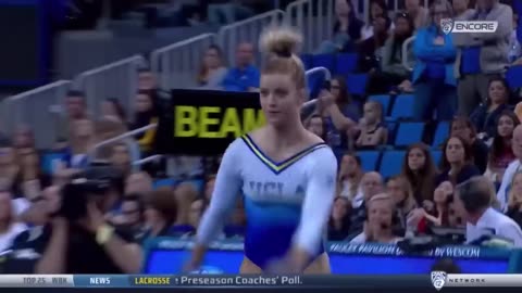"Gracie Kramer Stuns with a Perfect 10 Floor Routine | UCLA vs Washington 2020"