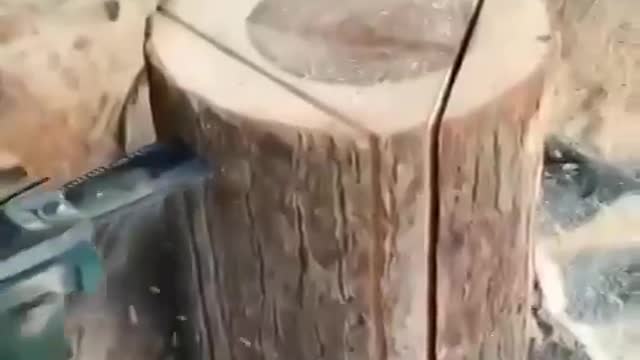 Method for making wooden stools.