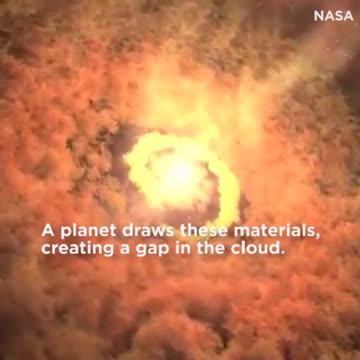 Evidence Of A Planet Forming