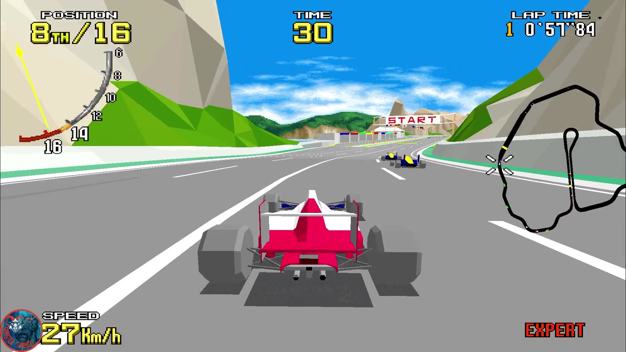 Virtua Racing Gameplay