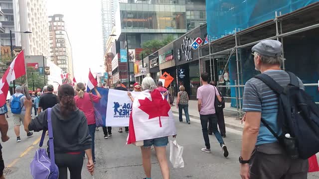 Toronto WorldWide Rally, September 17, 2022 - Yonge Street