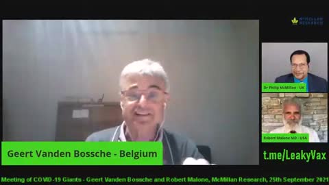 Gert Vanden Bossche on stopping Mass Vaccination