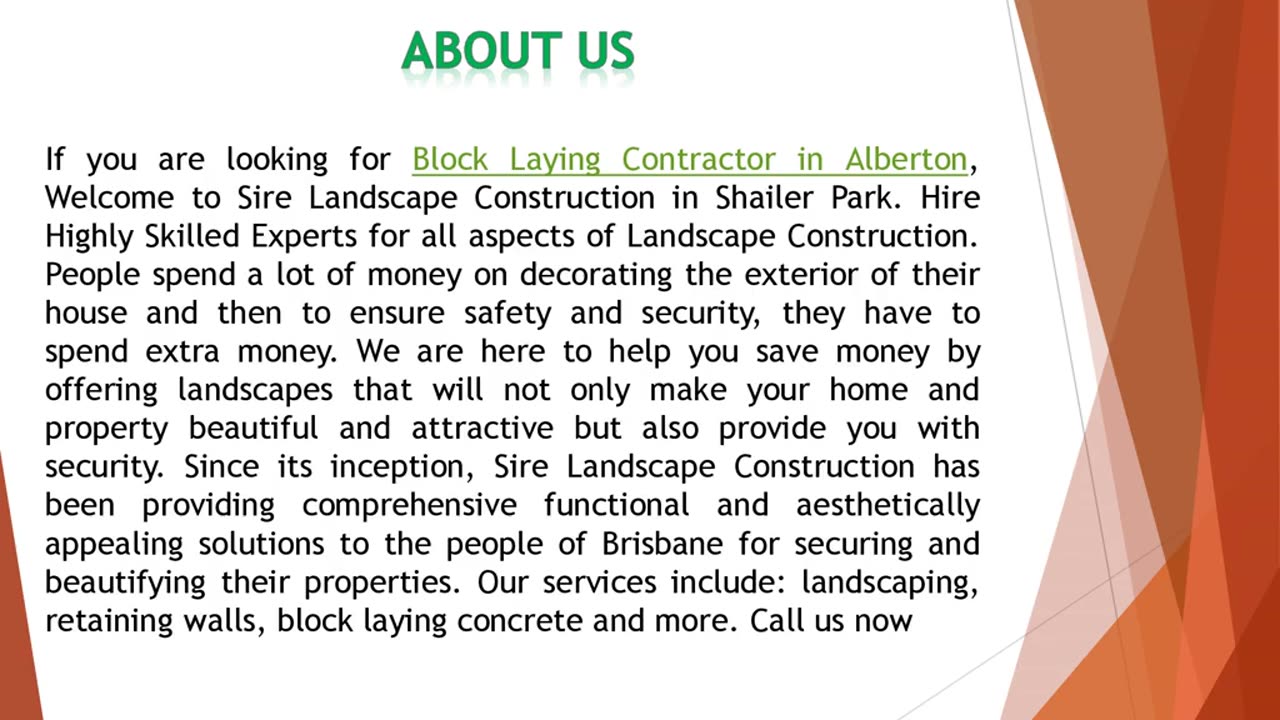 If you are looking for Block Laying Contractor in Alberton