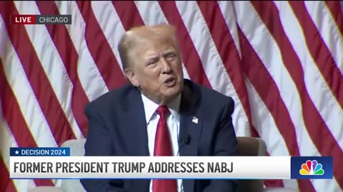 Donald Trump SLAMS journalist during HEATED Q&A at NABJ Convention (FULL VIDEO)