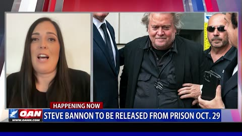 Trump Ally, Steve Bannon, To Be Released From Prison Oct. 29th