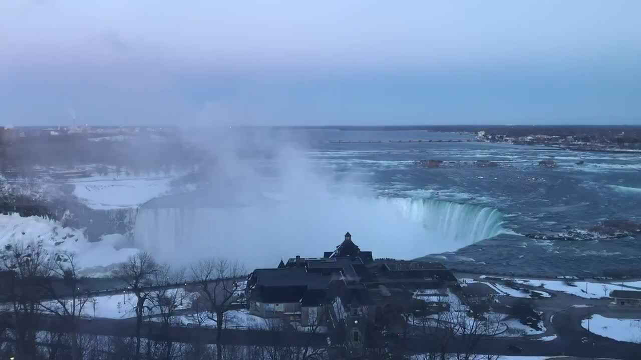 Sunset AT Niagara Falls