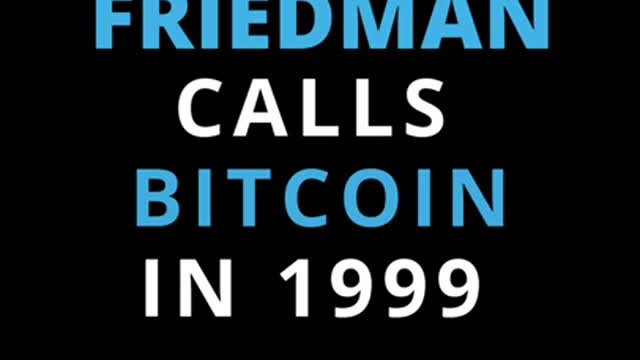 Milton Friedman Calls Bitcoin in 1999 | Bitcoin - Beyond The Bubble | Bitcoin Documentary