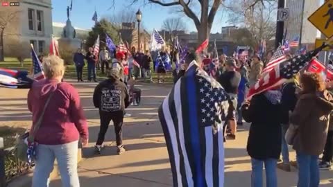 Wichita Kansas Trump Rally, Star Spangled Banner.