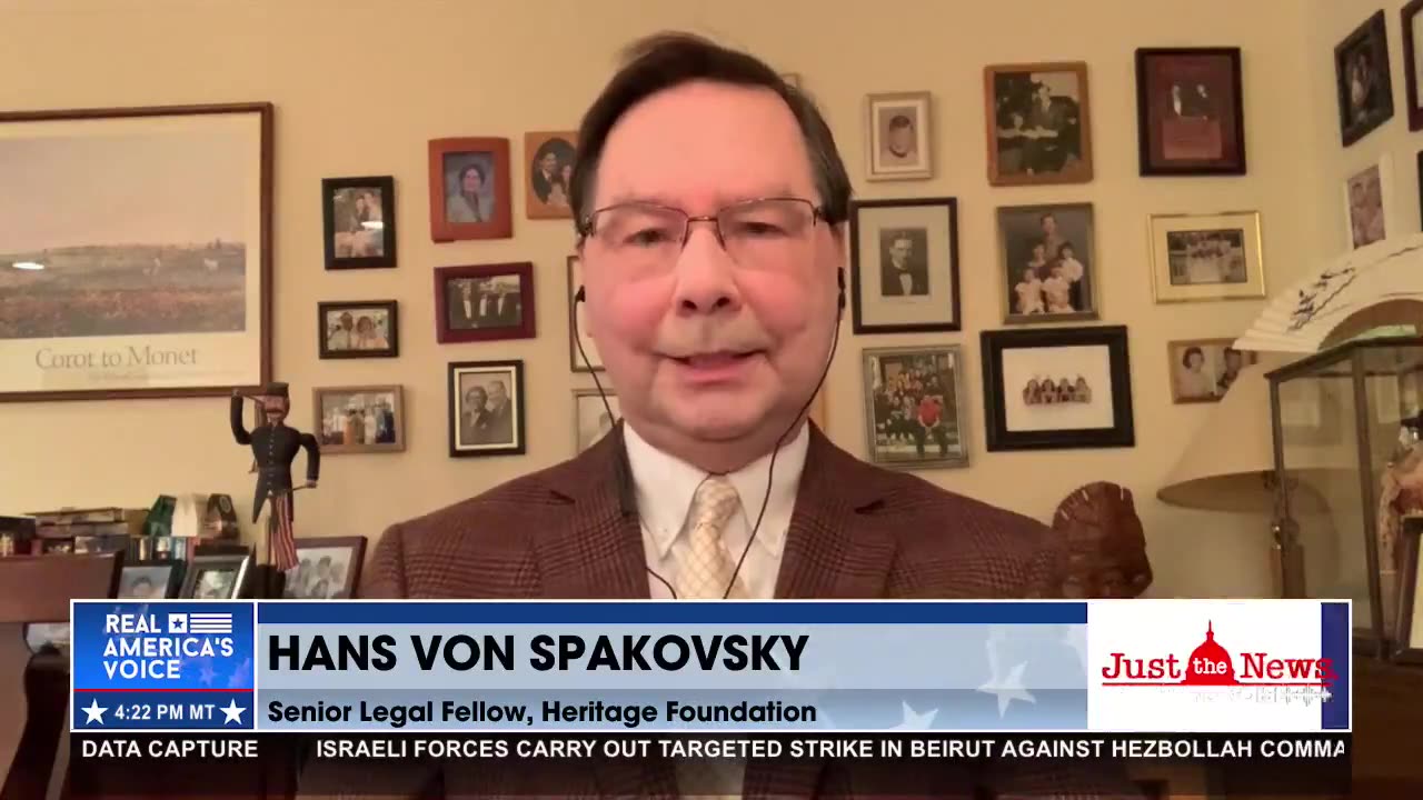 Hans von Spakovsky: Biden never complained about SCOTUS term limits when Ruth Bader Ginsburg served