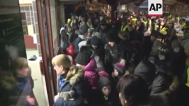 2,000 people from Ukraine arrive in Przemysl