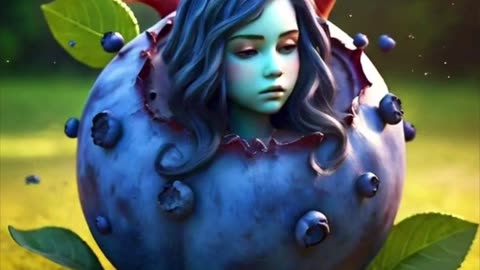 Cute Blueberry Inflation Gif 🫐