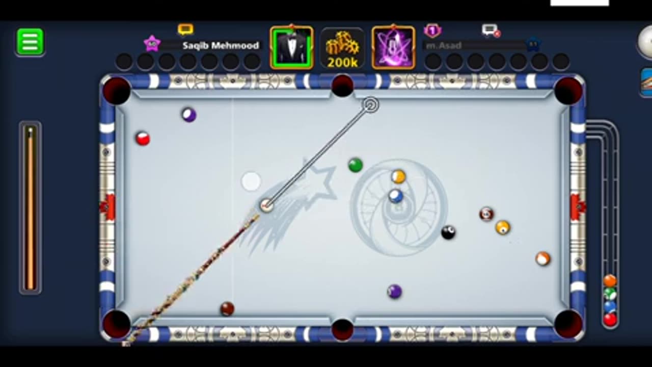 8ball pool 200k win tricks