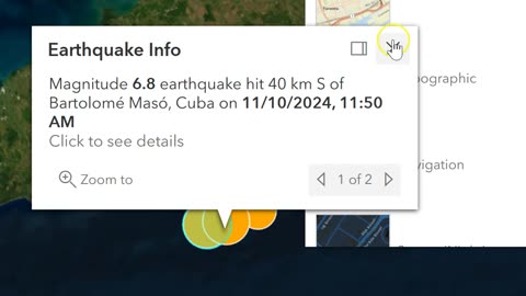 BIG 6.8M Earthquake Strikes Off Cuba's Southern Coast, Near X-Class Solar Flare Erupts from Sun