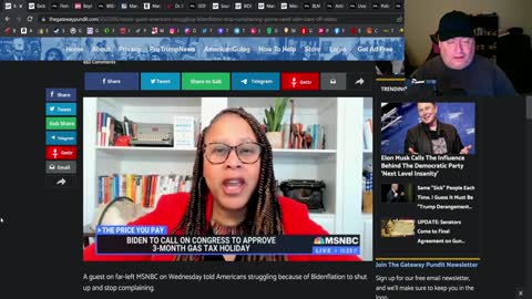 Stupid black bitch tells people to shut up, calm down over Bidenflation