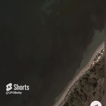 Satellite captures Alien on beach, UFOs, under water Bases