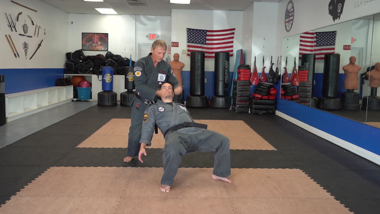 Correcting common errors executing the American Kenpo technique Back Breaker