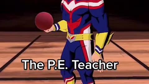 Dodgeball Be Like #myheroacademia #anime