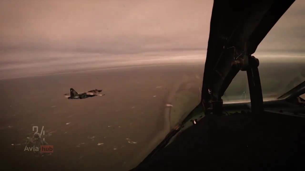 SU-25 Frogfoot Fighter Bombers In Ukraine