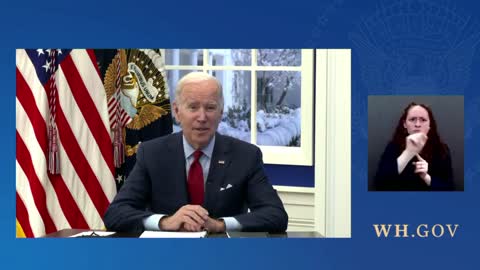 Biden And Harris Meet With COVID-19 Response Team As Omicron Cases Surge