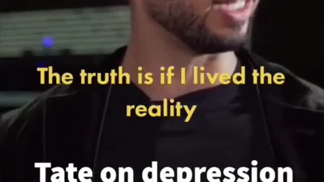 Andrew Tate on depression
