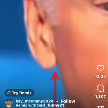 Joe Biden's "Ears" Keep Changing. I wonder why?