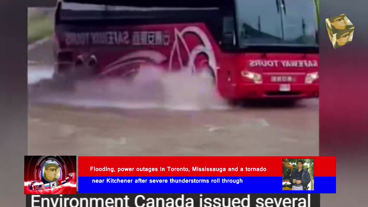 Flooding, power outages in Toronto, Mississauga and a tornado near Kitchener