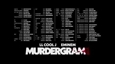 LL COOL J ft. Eminem - Murdergram Deux Officials Music Video