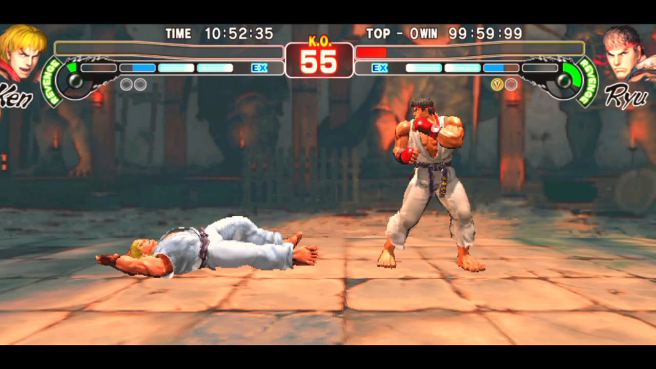 Ryu vs Ken street fighter 4k Ultra HD