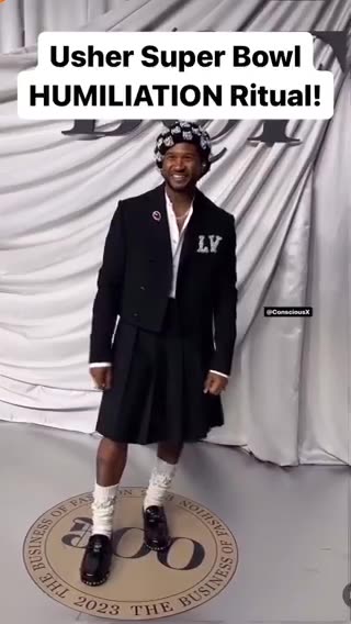 Usher's Super Bowl Illuminati Humiliation Ritual