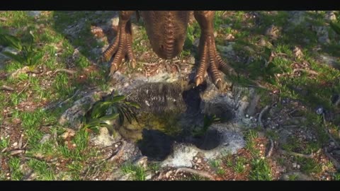 Rexy and the volcano funny dinosaur cartoon for the families