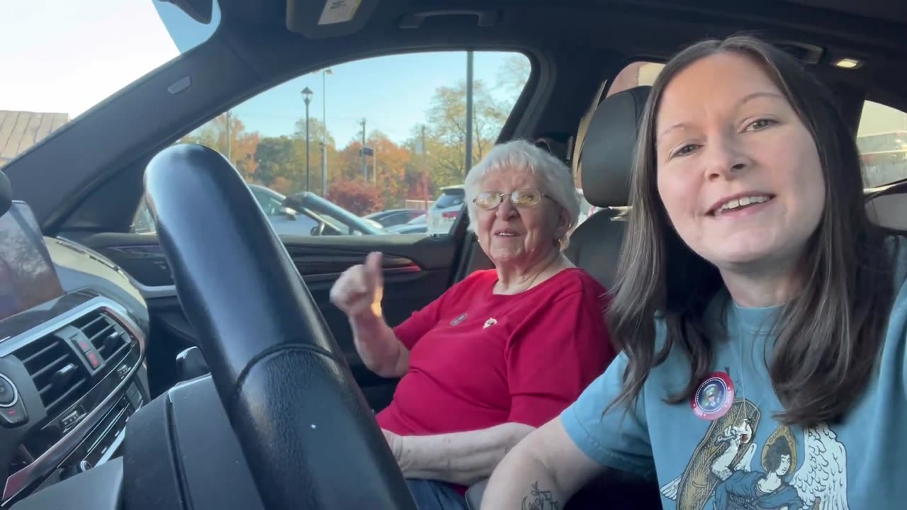 82-year-old mother and her daughter vote for Donald J. Trump.