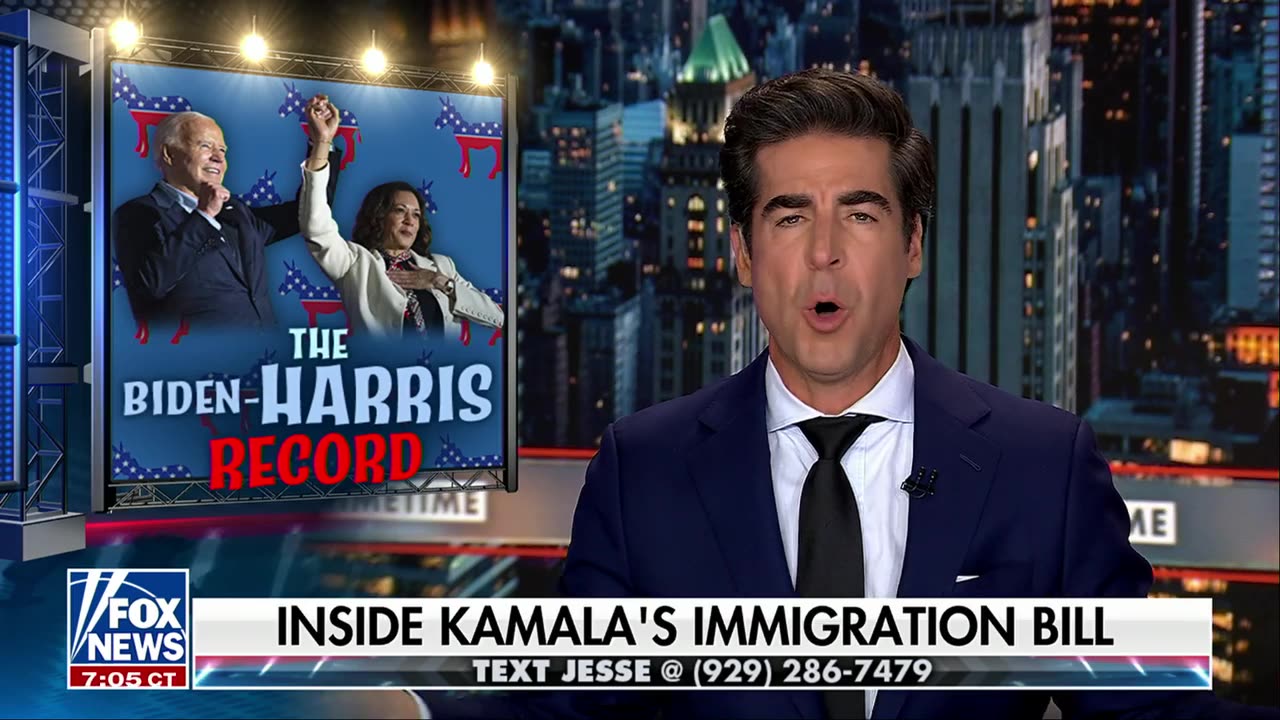 Jesse Watters Primetime - Tuesday, October 8 Kamala Harris, Media Blitz, North Carolina-Voting