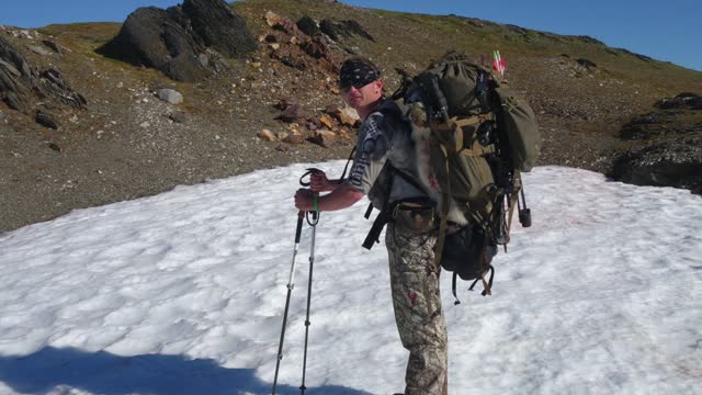 Bow hunting Alaska Mtn Goats