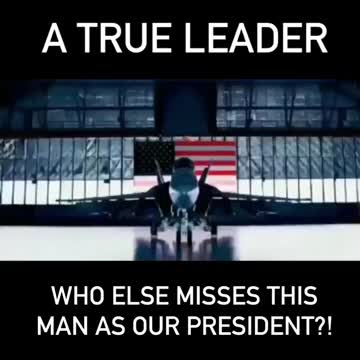 SOON HE WILL BE BACK IN THE OVAL OFFICE.