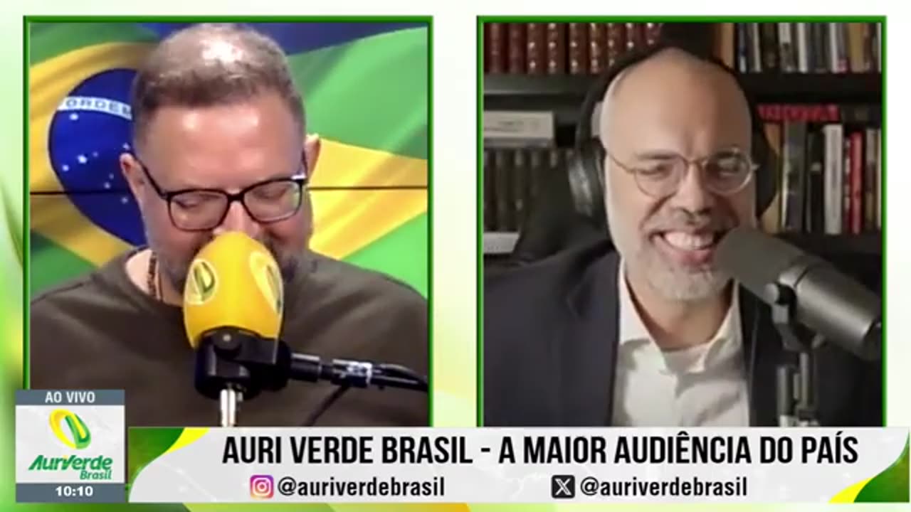 Allan dos Santos conversa com a Auri Verde Brasil sobre censura, Elon Musk e Alexandre de Moraes