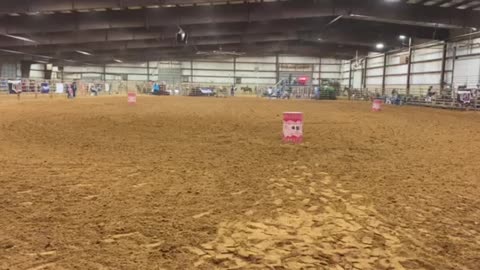 Beverly in Enid Oklahoma HOYRA RODEO ages 7-9