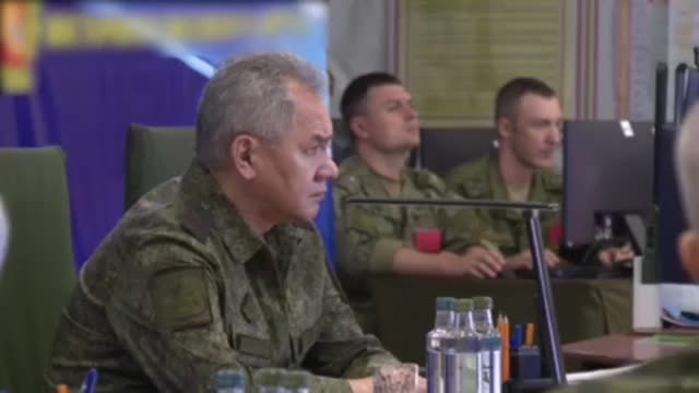 Ukraine War - The Russian Defense Ministry publishes footage of the visit of Sergei Shoigu