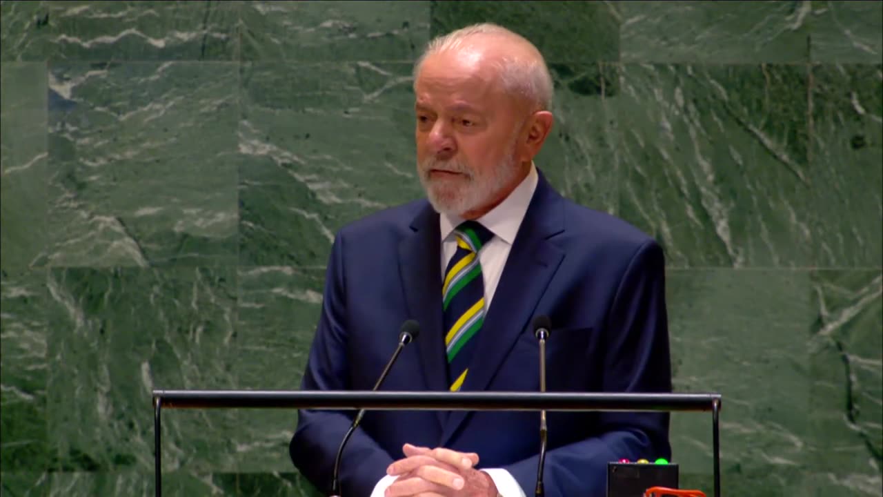 UN: Brazilian President, Luiz Inácio Lula da Silva Addresses United Nations General Debate, 79th Session - September 25, 2024