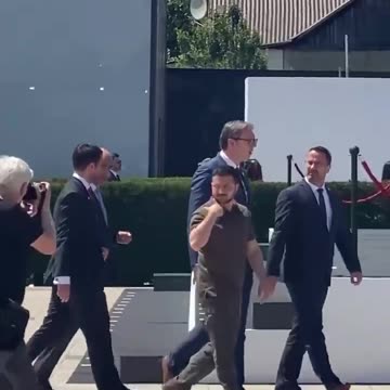 Zelensky tried to talk to Vučić, but something went wrong... bla bla bla