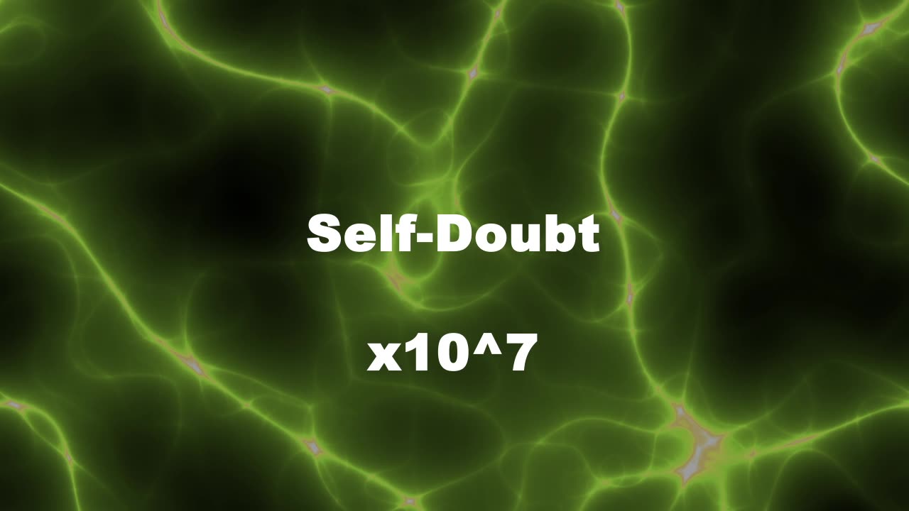 Amplified Reiki [AR] for Self Doubt - 10^7 x Stronger Energy