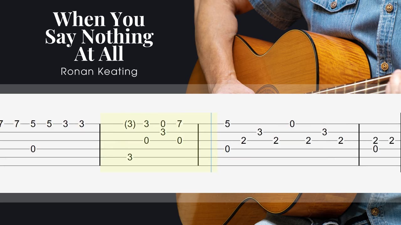 When You Say Nothing At All
