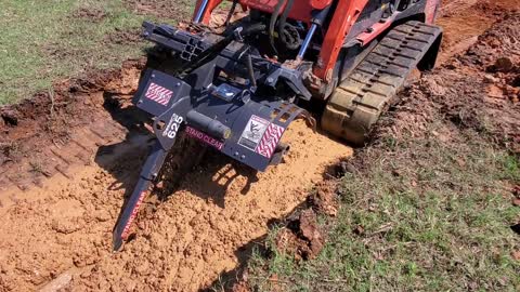 Tank Draining Ditch Witch Style