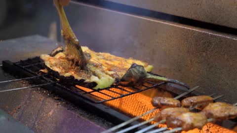 See how barbecue is made in China