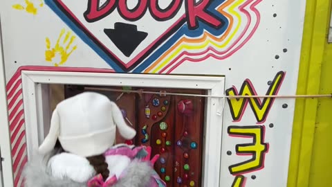 It’s a kids door!